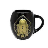 Star Wars VIII Tasse Kaffeetasse - Droiden Gold - Keramik 532 ml - STUFFHUNTER