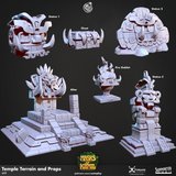 Statue 1 Head - Terrain Props Bits - Masks of Kiimil - STUFFHUNTER