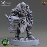 Templars of the Northern Lights - Carl Saturno - Hammer of Aídín - 32mm - STUFFHUNTER