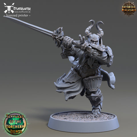 Templars of the Northern Lights - Splitter Fredrik Tournier - 32mm - STUFFHUNTER