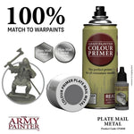 The Army Painter CP3008 - Colour Primer Platemail Metal 400ml - STUFFHUNTER