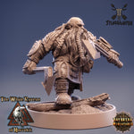 The White Ravens of Norrokk - Bouldus Hakkerman - 32mm 75mm - STUFFHUNTER