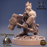 The White Ravens of Norrokk - Flint Hammerfell - 32mm 75mm - STUFFHUNTER