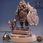 The White Ravens of Norrokk - High Thane Ragnar Stoner - 32mm 75mm - STUFFHUNTER