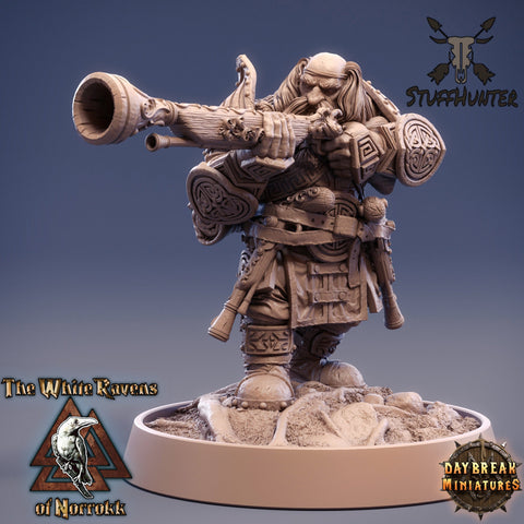 The White Ravens of Norrokk - Holgrim Sharpshank - 32mm 75mm - STUFFHUNTER