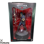 The Witcher 3 Wild Hunt GERALT GRANDMASTER FELINE - Statue - 27cm B-Ware OVP - STUFFHUNTER