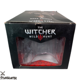 The Witcher 3 Wild Hunt GERALT GRANDMASTER FELINE - Statue - 27cm B-Ware OVP - STUFFHUNTER