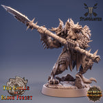 Tiermensch Gnoll Slasherim Howl - 32mm 75mm - STUFFHUNTER