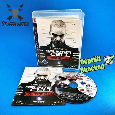 Tom Clancy's Splinter Cell: Double Agent - PS3 - Geprüft - USK16 * Sehr gut - STUFFHUNTER