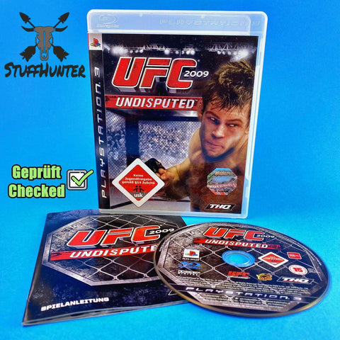 UFC 2009 Undisputed - PS3 - Geprüft - USK18 * sehr gut - STUFFHUNTER