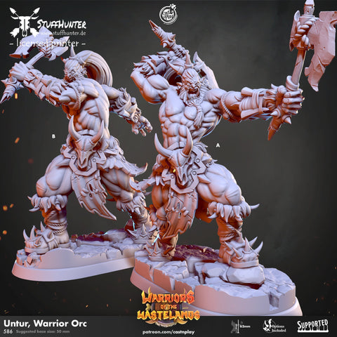 Untur Warrior Orc - Warriors of the Wastelands - STUFFHUNTER