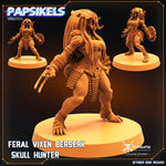 Vixen Berserk - Feral Skull Hunter - STUFFHUNTER