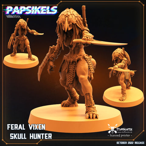 Vixen - Feral Skull Hunter - STUFFHUNTER