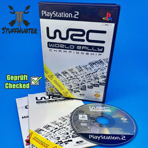 WRC World Rally Championship - PS2 - Geprüft - USK0 * Akzeptabel - STUFFHUNTER