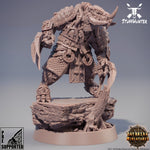 Zsagatai Drachen Echsenmenschen Champion - 28-32mm 75mm - STUFFHUNTER