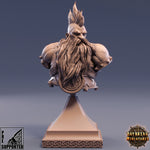 Zwerg Berserker Flint Hammerfell Büste - 50mm - STUFFHUNTER