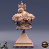 Zwerg Berserker Flint Hammerfell Büste - 50mm - STUFFHUNTER