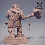 Zwerg Krieger - Kigan Krust - 32mm 75mm - STUFFHUNTER